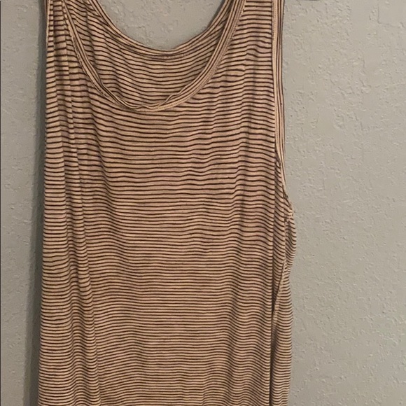 Old Navy Tops - Black and white striped tank top